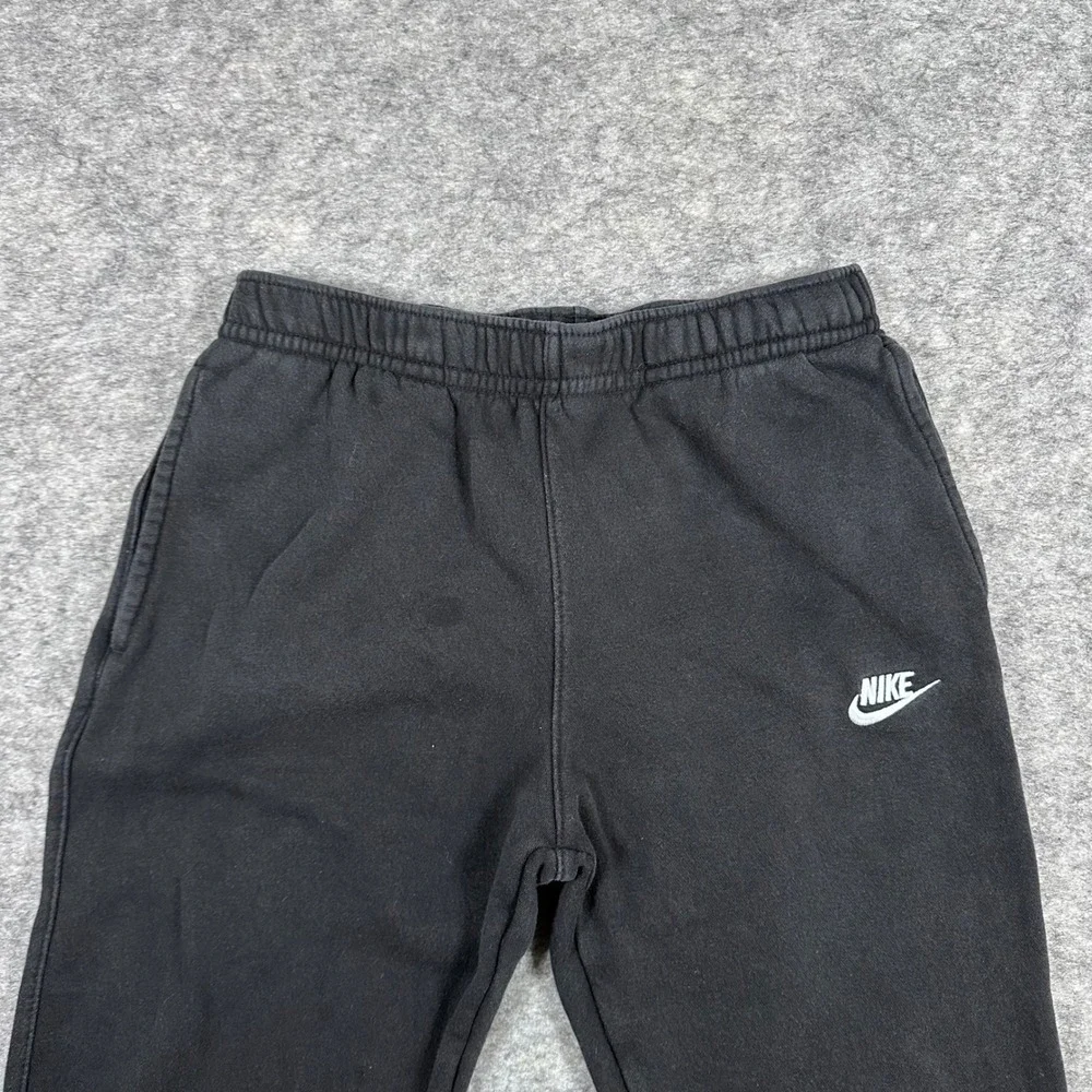 Nike Fleece Sweatpants Mens Size M Black Joggers